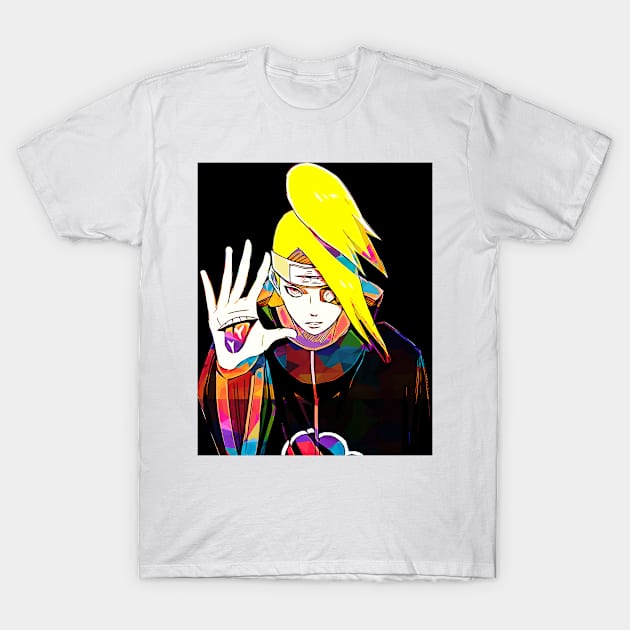 Deidara T-Shirt by San Creative